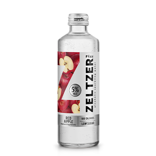 product of ZELTZER Fizz Red Apple